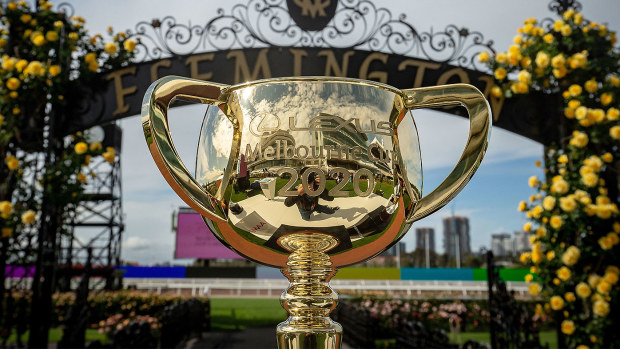 2020 Melbourne Cup trophy