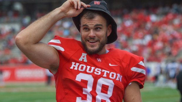 Dane Roy has been a fan favourite for the University of Houston Cougars
