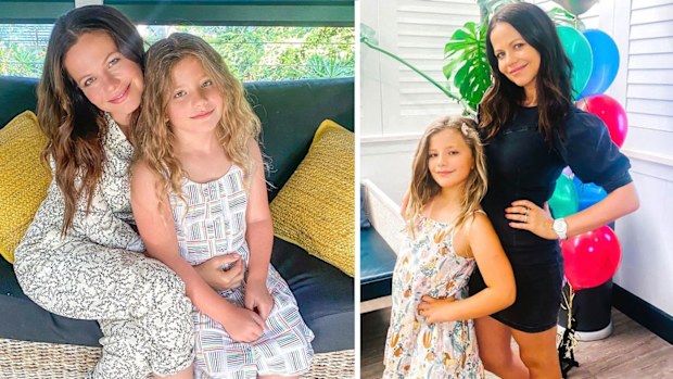 Tammin Sursok and her daughter Phoenix