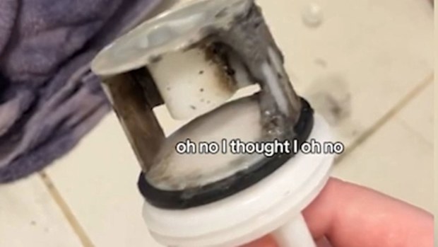 Dirt washing machine filter