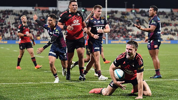 Fergus Burke try