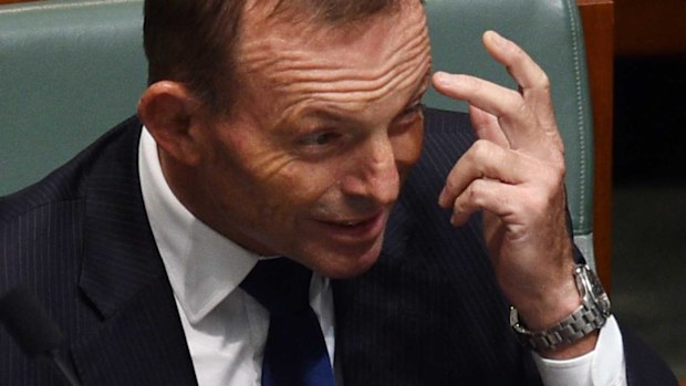 Tony Abbott. (AAP)