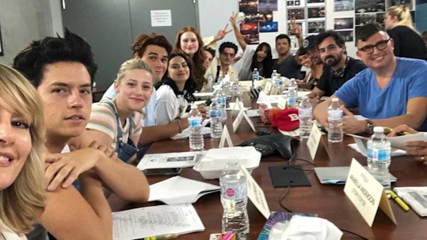 Riverdale cast honours late co-star in touching photo.