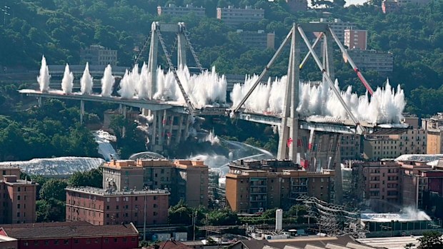 Genoa Morandi bridge