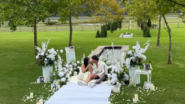 Kayla Fenech and Bradman Best engagement, proposal