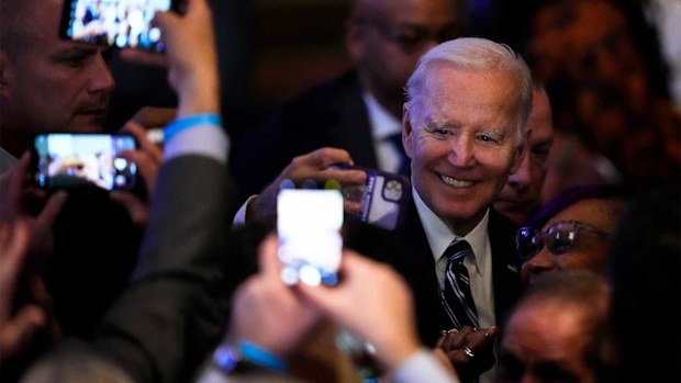 Joe Biden has so far declined to shoot down a Chinese spy balloon.