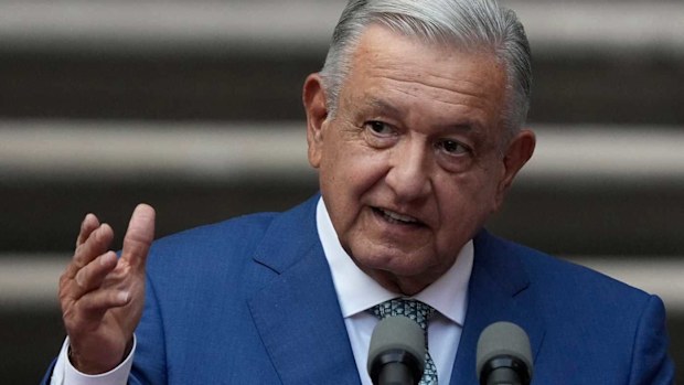 Mexican President Andres Manuel Lopez Obrador posted a photo on Twitter of what he says is an elf.