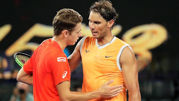 Rafael Nadal Alex de Minaur