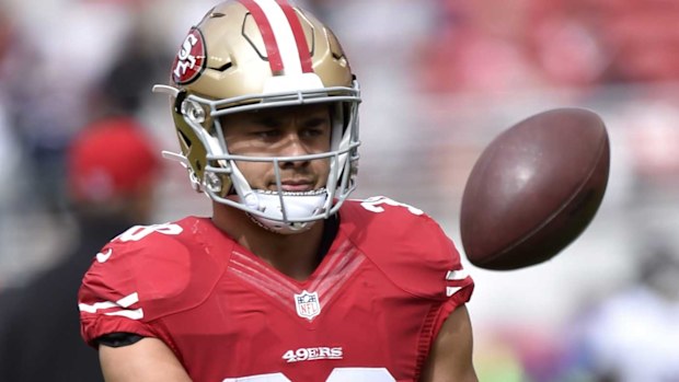 Jarryd Hayne had a short stint with the San Francisco 49ers.