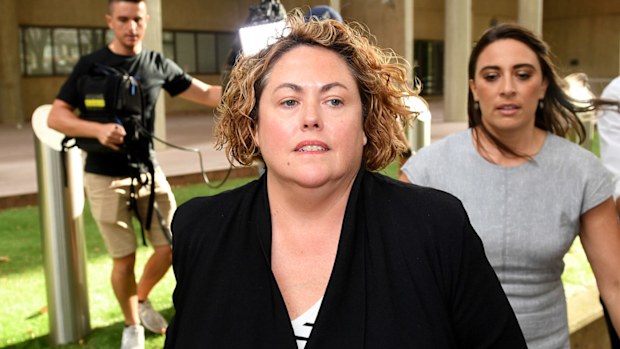 Former NAB executive staffer Rosemary Rogers was released on bail yesterday.