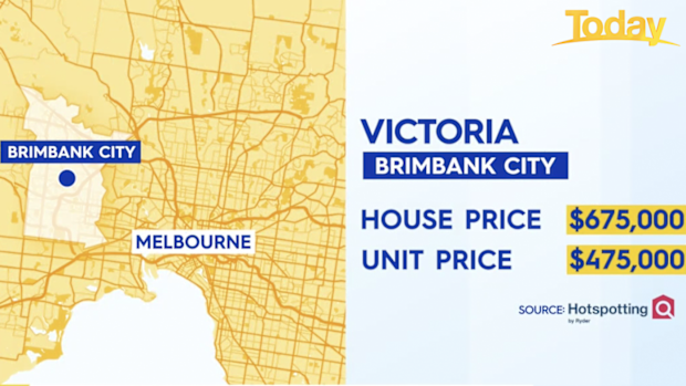 Brimbank City in Victoria is also forecasted to boom.
