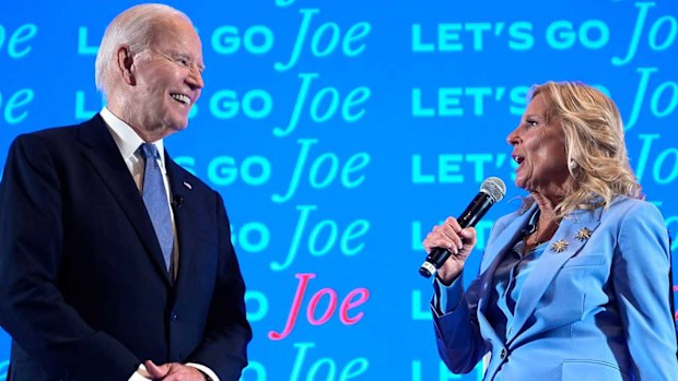 Jill Biden was publicly supportive of her husband immediately after the debate.