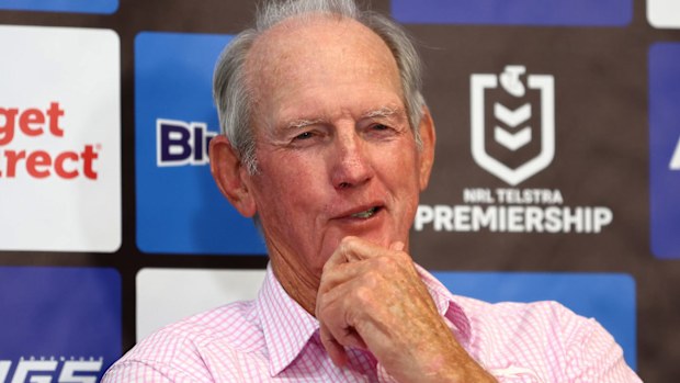 Dolphins coach Wayne Bennett.