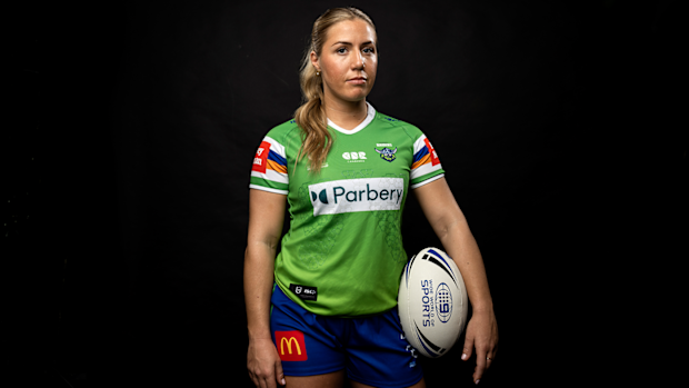 Canberra Raiders prop Sophie Holyman.