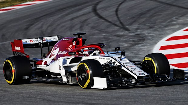 Alfa Romeo driver Kimi Raikkonen 