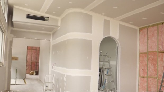 Kyal and Kara's 'fibro shack' now the ultimate family home 