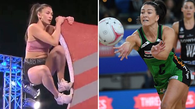 Australian Ninja Warrior and netball star Verity Charles