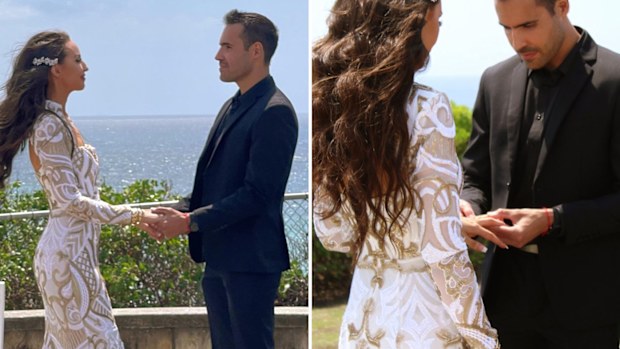 MAFS, Lizzie Sobinoff wedding