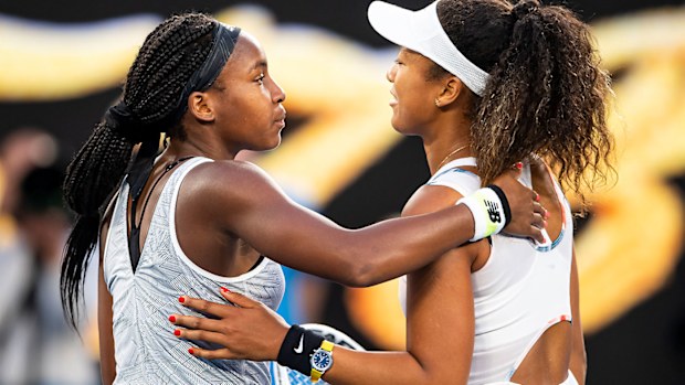 Coco Gauff Naomi Osaka
