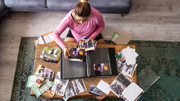 How to declutter sentimental items like photos