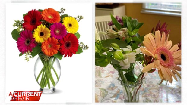 What was ordered online and what was received. 