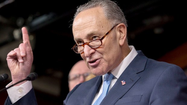 Senate minority leader Chuck Schumer. (AAP)