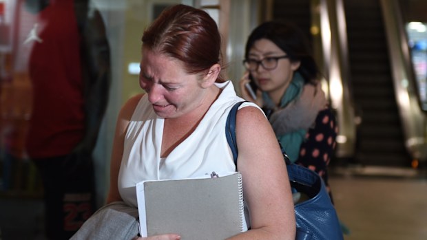 former National Union of Workers (NUW) accounts manager Danielle O'Brien . This is a file image taken during the Royal Commission in 2015. (AAP)
