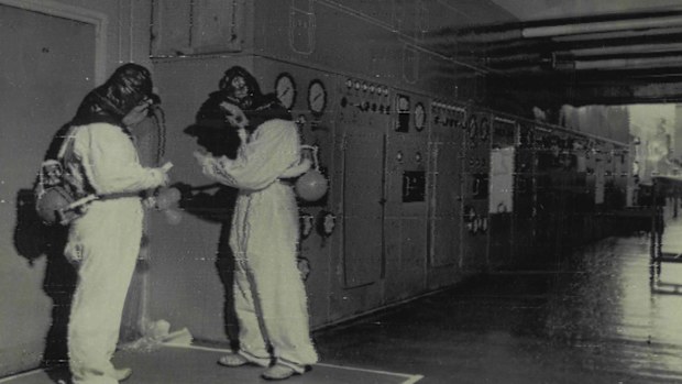 Workers at the plant took on incredible risk to douse the fire.
