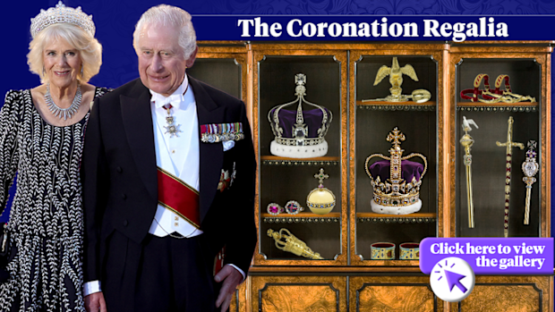 Coronation regalia guide