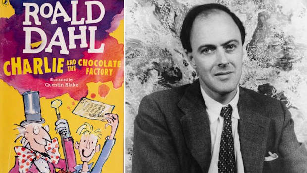 Roald Dahl and his book Charlie and the Chocolate Factory