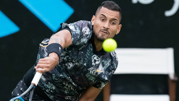 Kyrgios crashed out of Stuttgart