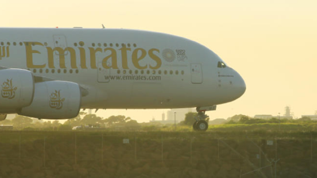 Emirates has cancelled the couple's flight home three times due to the coronavirus pandemic.