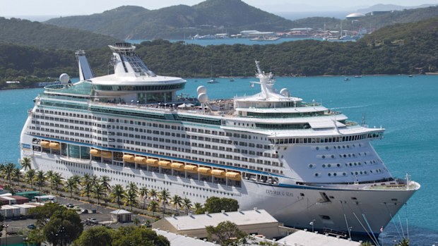 The Royal Caribbean International's Explorer of the Seas