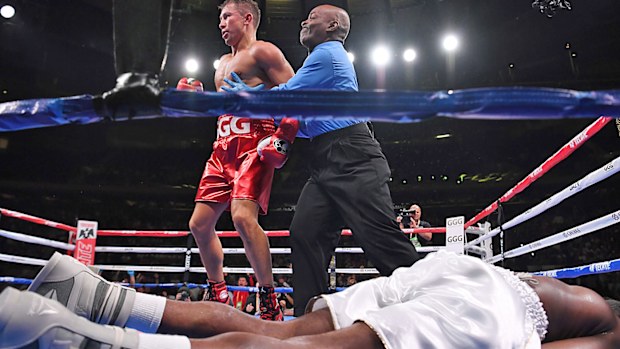 Gennady Golovkin of Kazakhstan 