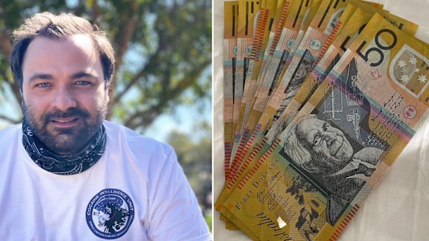 Sydney Dad Bruno Bouchet said the tooth fairy left his daughter $600 for her first tooth 