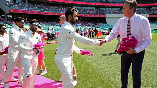 India praised for Pink Test support