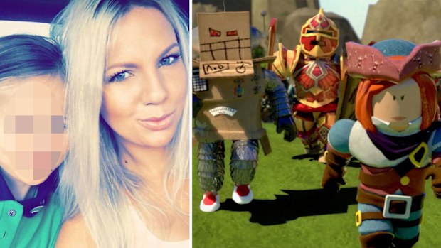 Kayla Bailey from Perth, says her nine-year-old daughter was targeted by a pedophile on Roblox.