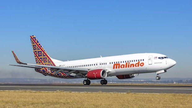 Malindo Air touches down at Sydney Airport, August 15, 2019