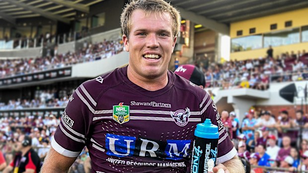 Jake Trbojevic of the Sea Eagles