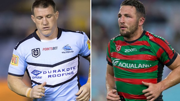 Paul Gallen and Sam Burgess