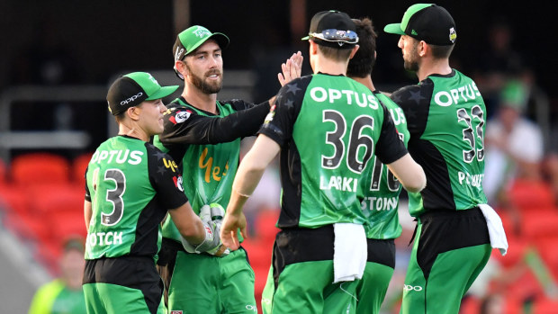 Melbourne Stars celebrate