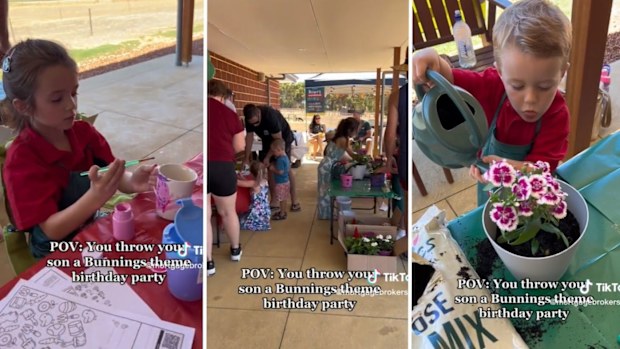 The kids were treated to a number of activities you would typically find in store. 
