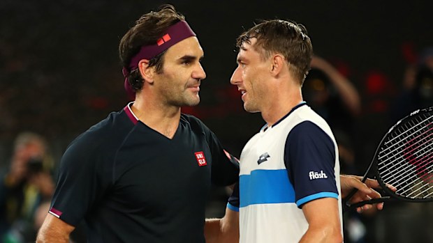 Roger Federer, John Millman