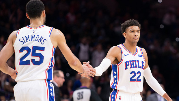 Ben Simmons and Matisse Thybulle