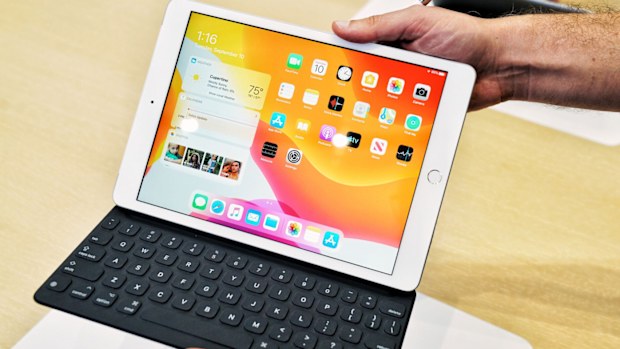 The new ipad. Picture: Trevor Long