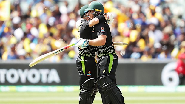 David Warner Aaron Finch