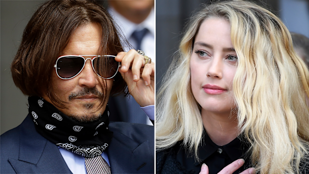 Johnny Depp and Amber Heard