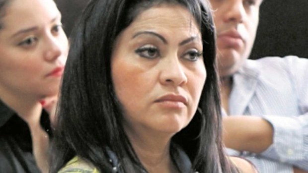 Marixa Lemus in court.
