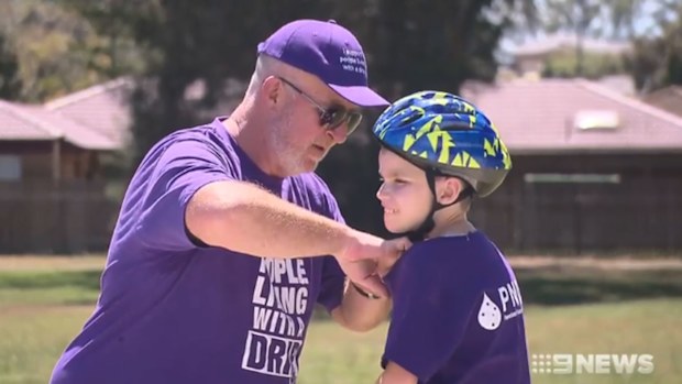 Chris Miller was named NSW's Grandfather of the Year.