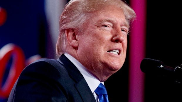 US President Donald Trump. (AAP)